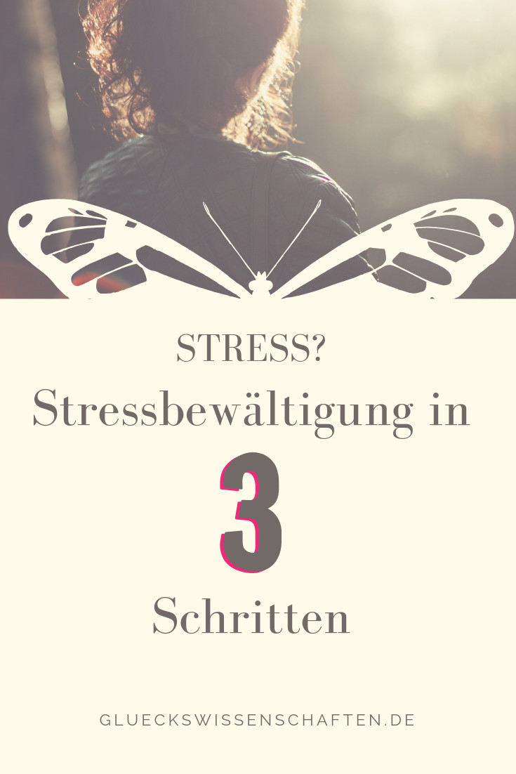 Stressbewältigung in 3 Schritten