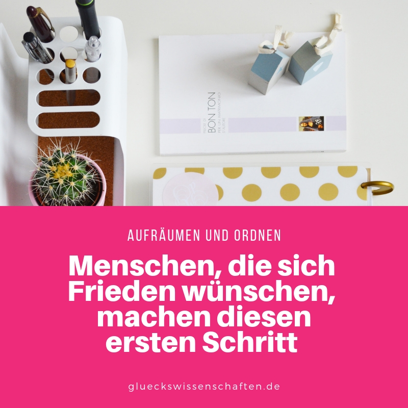 Menschen, die sich Frieden wünschen, machen diesen Schritt.