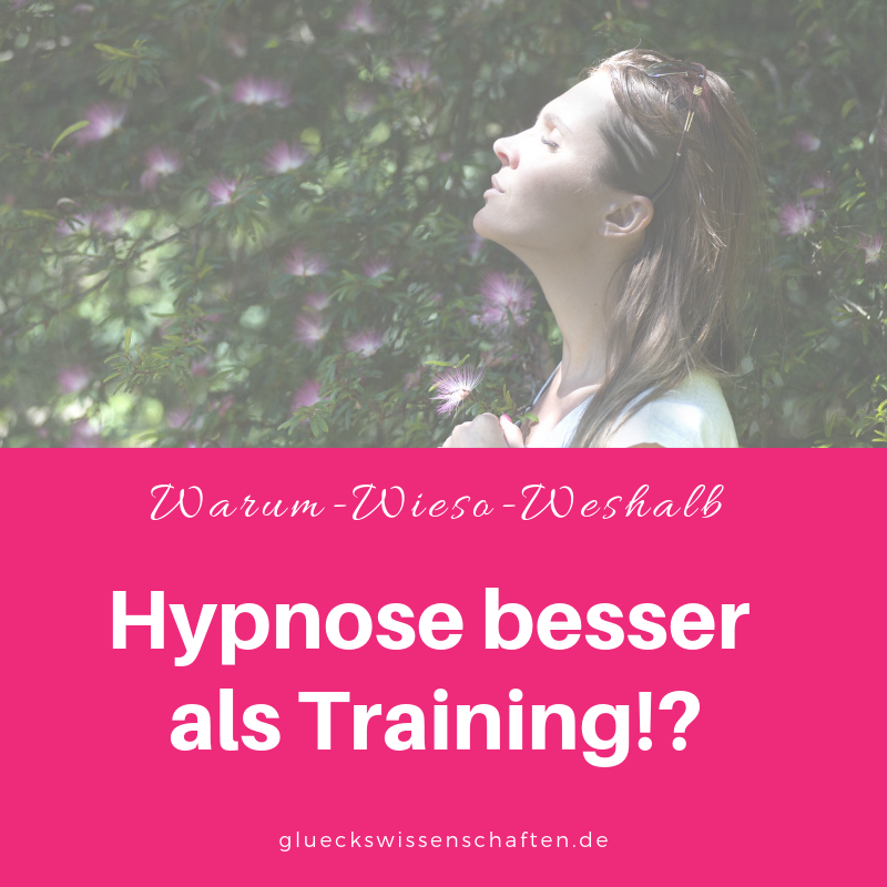 Hypnose besser als Training