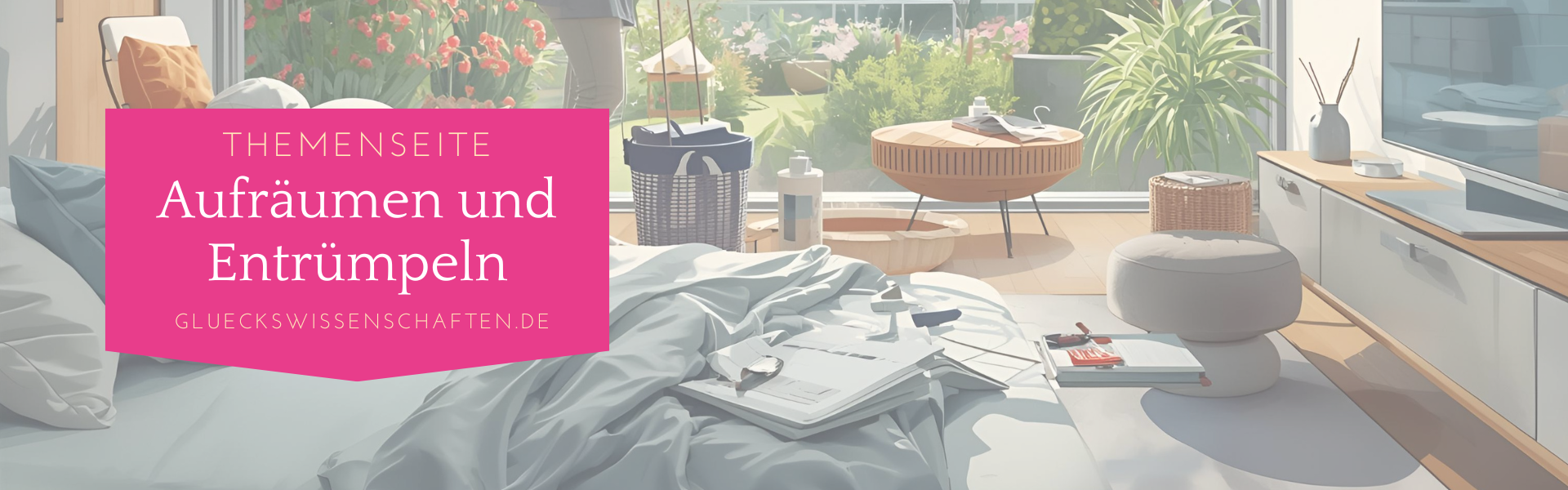 Glückswissenschaften Aufräumen und Entrümpeln - Themenseite